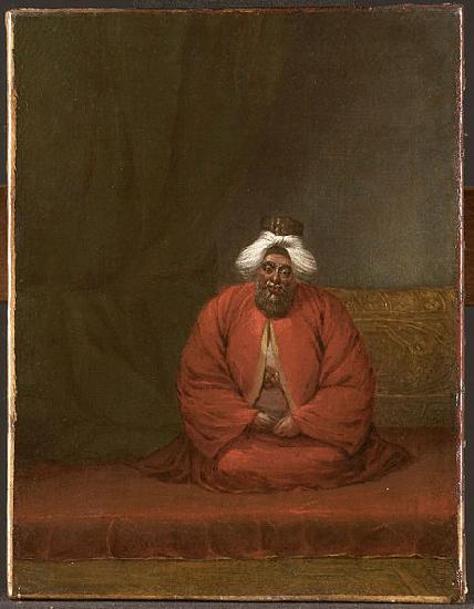 Jean-Baptiste Van Mour The Mufti of Constantinople